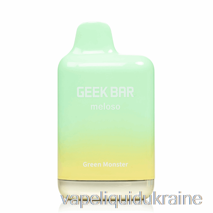 Vape Ukraine Geek Bar Meloso MAX 9000 Disposable Green Monster
